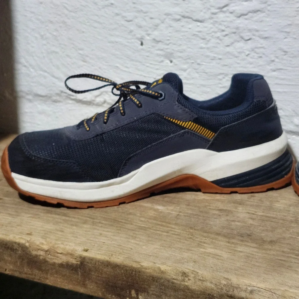 Caterpillar Streamline 2.0 Composite Toe Work Shoes Mens 10 Navy P91380 EH SRX